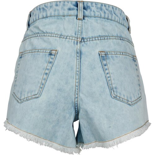 Urban Classics Ladies Denim Hotpants blue bleached 27