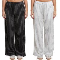 Urban Classics Ladies Structured Striped Relaxed Fit Pants