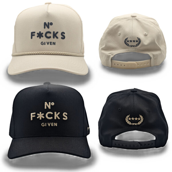 Field Grade No Fucks Given Trucker Cap Twill
