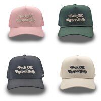 Field Grade Respectfully Trucker Cap Twill Mesh