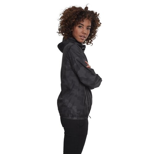 Urban Classics Ladies Camo Pull Over Jacket darkcamo M