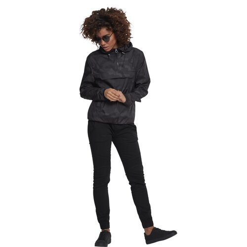 Urban Classics Ladies Camo Pull Over Jacket darkcamo M