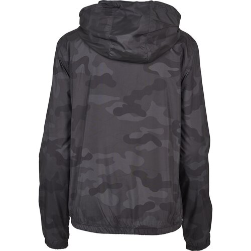 Urban Classics Ladies Camo Pull Over Jacket darkcamo M