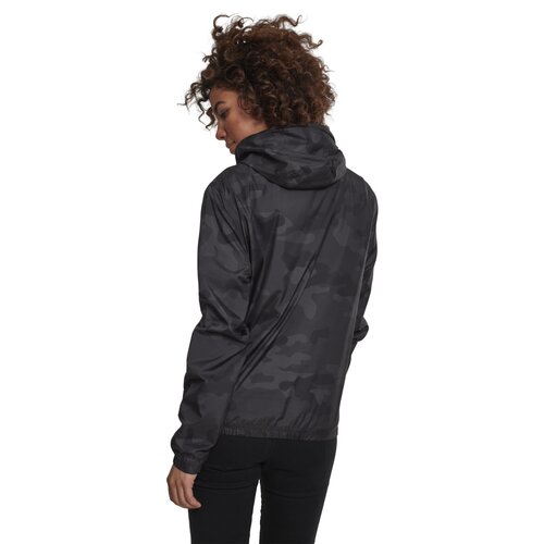 Urban Classics Ladies Camo Pull Over Jacket darkcamo M