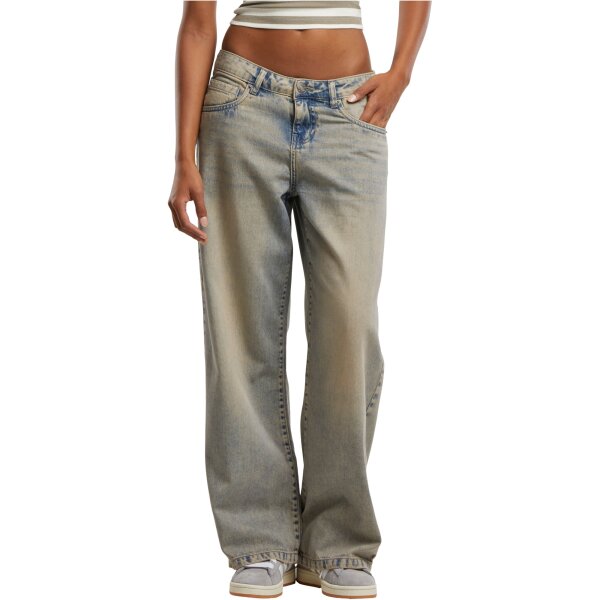 Urban Classics Ladies Low Waist Baggy Fit Denim