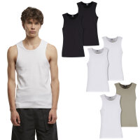 Urban Classics Ribbed Undershirt 2-Pack