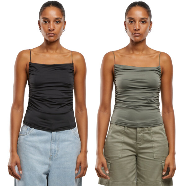 Urban Classics Ladies Waterfall Jersey Top