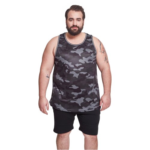 Urban Classics Camo Mesh Tanktop darkcamo XXL