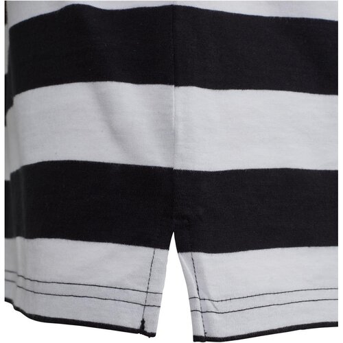 Urban Classics Block Stripe Tee blk/wht XXL