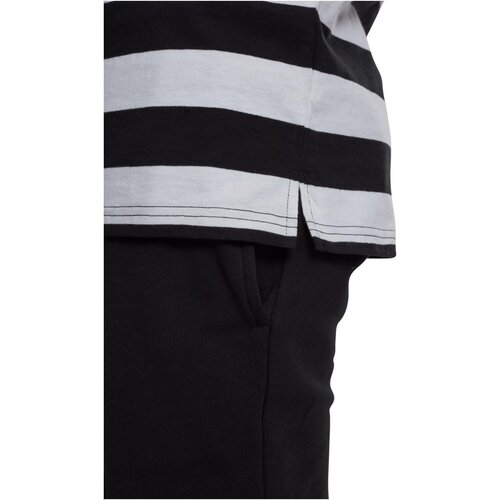 Urban Classics Block Stripe Tee blk/wht XXL