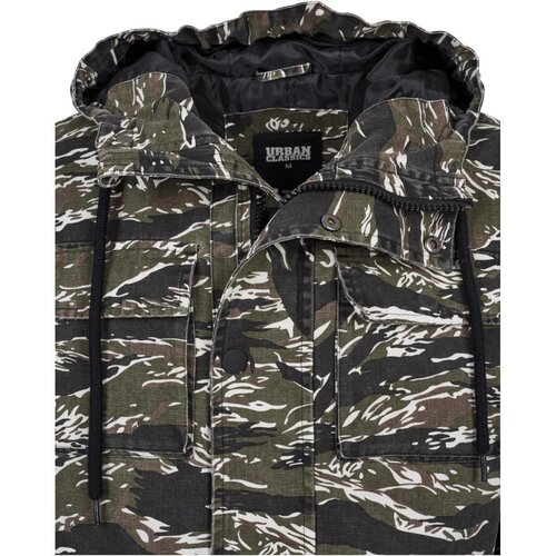 Urban Classics Tiger Camo Cotton Jacket olive/blk/wht M