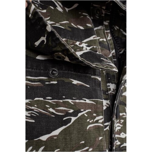 Urban Classics Tiger Camo Cotton Jacket olive/blk/wht M