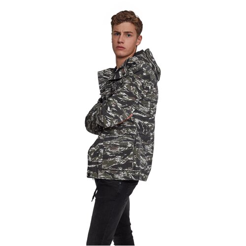 Urban Classics Tiger Camo Cotton Jacket olive/blk/wht M