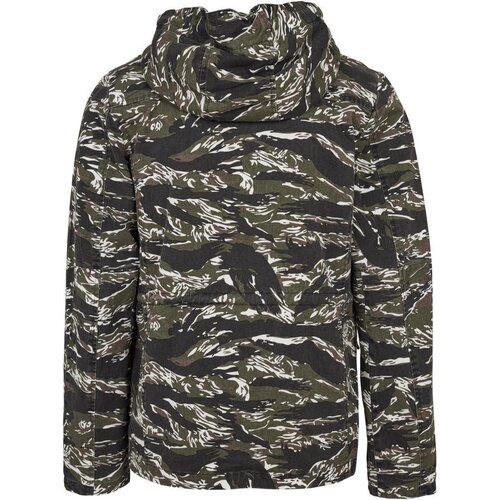 Urban Classics Tiger Camo Cotton Jacket olive/blk/wht M