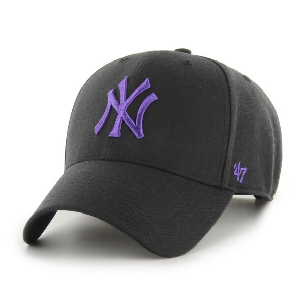 47 Brand Cap MLB New York Yankees MVP Snapback 47 MVP Black