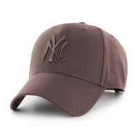 47 Brand Cap MLB New York Yankees MVP Snapback 47 MVP Brown