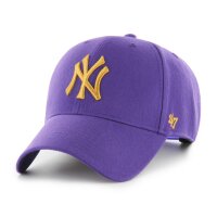 47 Brand Cap MLB New York Yankees MVP Snapback 47 MVP Purple
