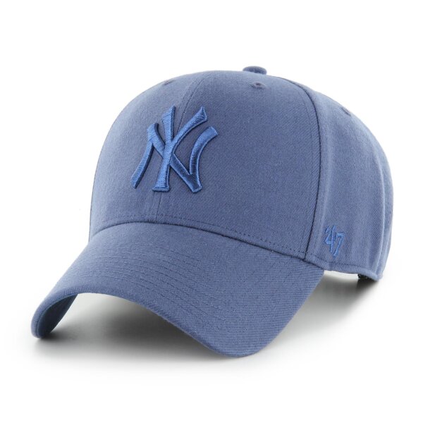 47 Brand Cap MLB New York Yankees MVP Snapback 47 MVP Timber Blue