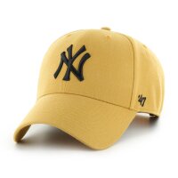 47 Brand Cap MLB New York Yankees MVP Snapback 47 MVP Wheat