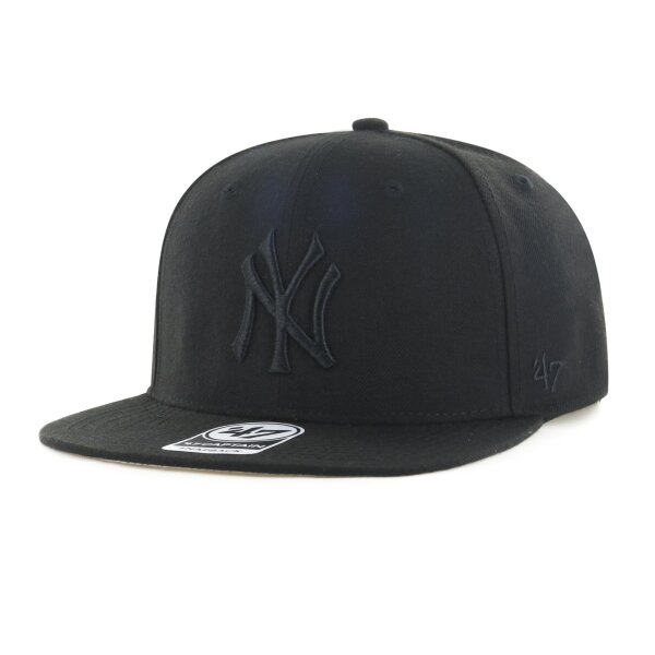 47 Brand MLB New York Yankees No Shot Cap 47 CAPTAIN Black (BKA)