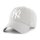 47 Brand Cap MLB New York Yankees 47 CLEAN UP Grey (GY)
