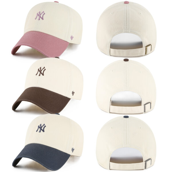 47 Brand Cap MLB New York Yankees Base Runner TT 47 CLEAN UP