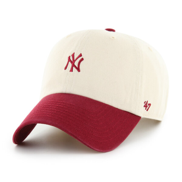 47 Brand Cap MLB New York Yankees Base Runner TT 47 CLEAN UP Natural (NTI)
