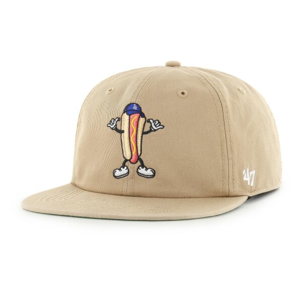 47 Brand Cap MLB Los Angeles Dodgers Khaki Cartoon Icon 47 Captain RL