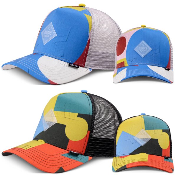 Djinns HFT Trucker Cap Geometric