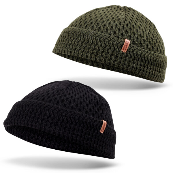 Djinns Super Short Beanie Plainlace