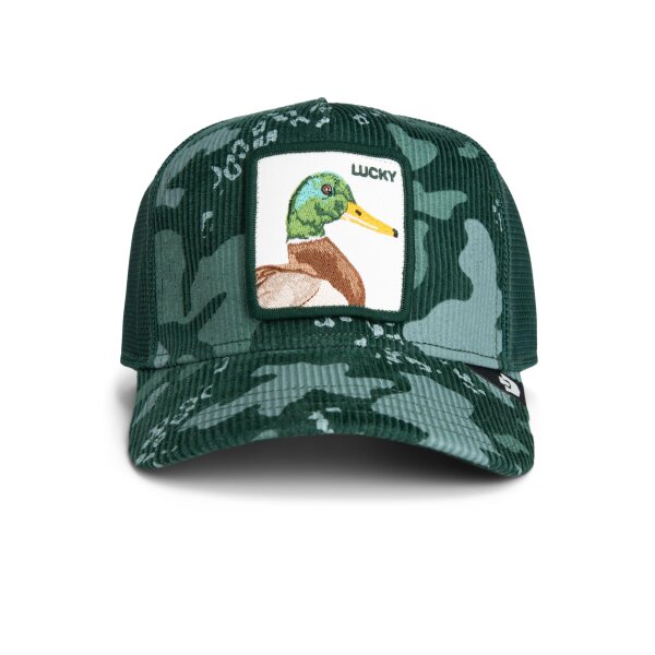 Goorin Bros. Duck Camo Trucker Cap Corduroy Camo dark green