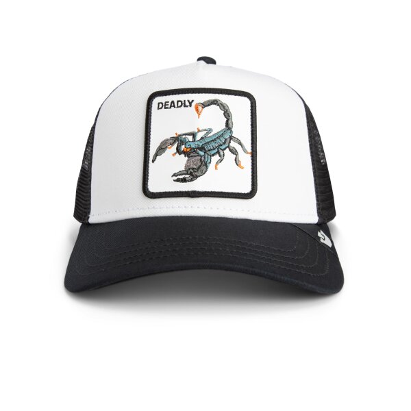 Goorin Bros. Deadly Trucker Cap Original Recipe off whihte/black