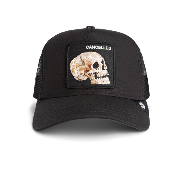 Goorin Bros. The Cancelled Skull Trucker Cap Original Recipe black