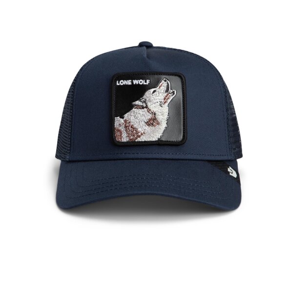 Goorin Bros. Lone Wolf Trucker Cap Original Recipe navy