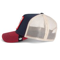Goorin Bros. Rooster Trucker Cap Original Recipe navy/burgundy red
