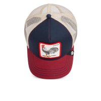 Goorin Bros. Rooster Trucker Cap Original Recipe navy/burgundy red