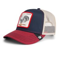 Goorin Bros. Rooster Trucker Cap Original Recipe navy/burgundy red