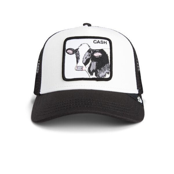 Goorin Bros. Cash Cow  Trucker Cap Original Recipe off whihte / black