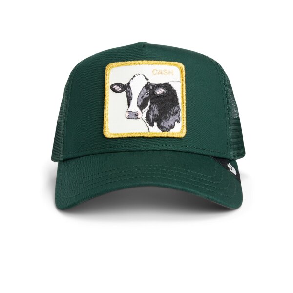 Goorin Bros. Cash Cow  Trucker Cap Original Recipe - Grit dark green
