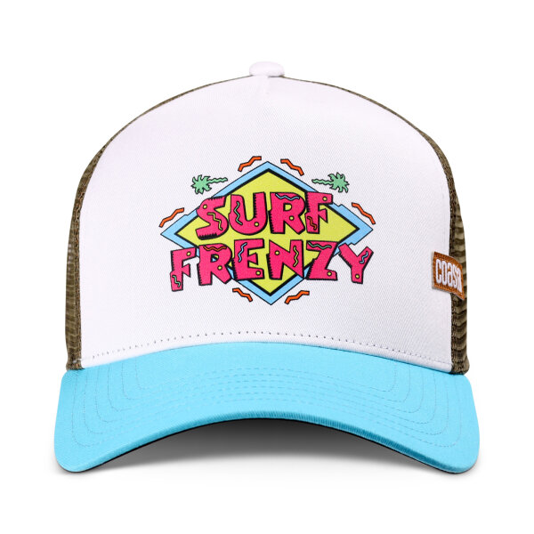 Coastal  HFT Trucker Cap Surf Frenzy "white/türkis"
