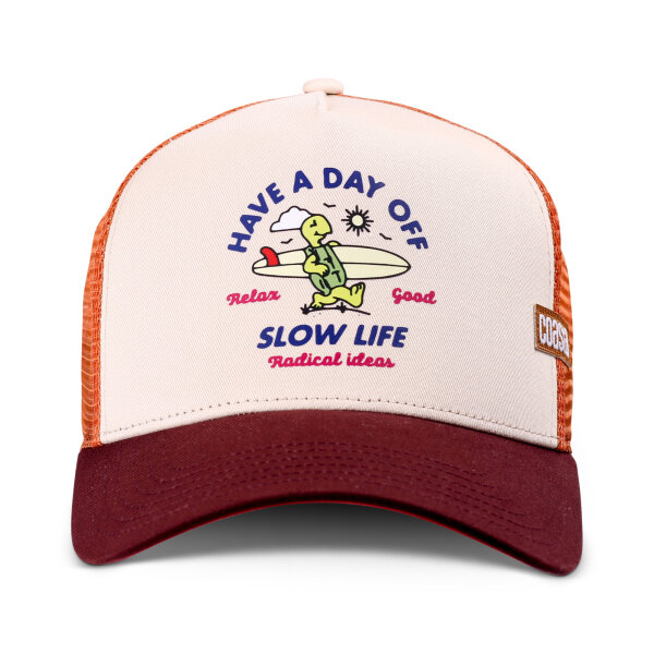 Coastal  HFT Trucker Cap Day Off "sand/brown"