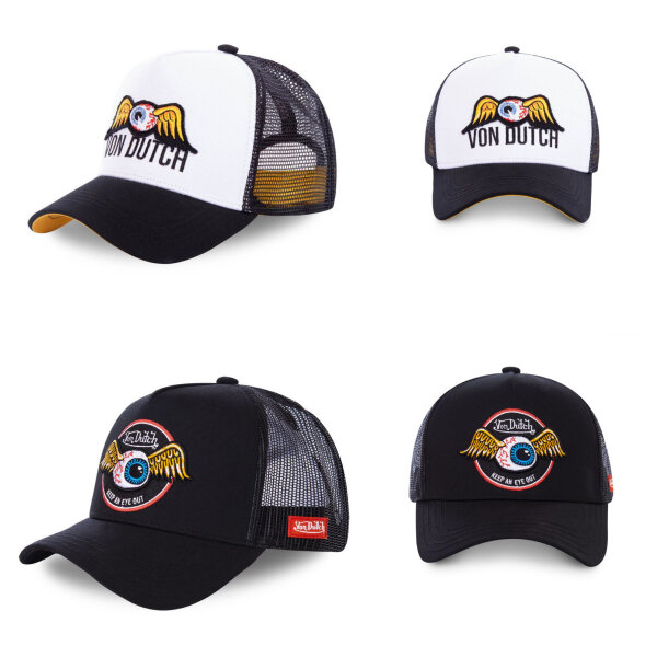 Von Dutch Originals Trucker Mesh Cap - KEEP AN EYE OUT