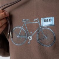 Bavarian Caps Hoodie "Expresslieferdienst" - dunkelbraun