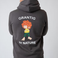 Bavarian Caps Zipper "Grantig by nature" - dunkelgrau