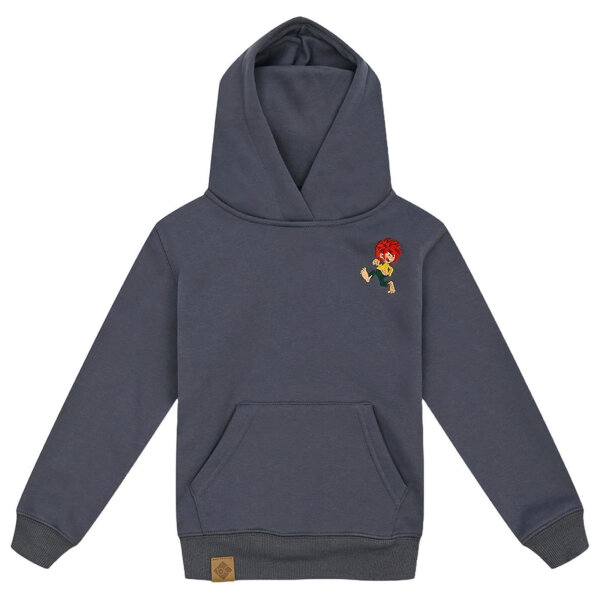 Bavarian Caps Hoodie "Grantig by nature v2" - graublau (Kinder)