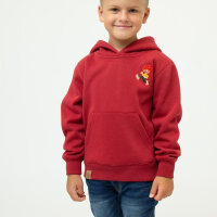 Bavarian Caps Hoodie "Grantig by nature v2" - dunkelrot (Kinder)