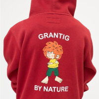 Bavarian Caps Hoodie "Grantig by nature v2" - dunkelrot (Kinder)