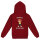 Bavarian Caps Hoodie "Grantig by nature v2" - dunkelrot (Kinder)