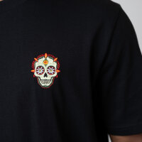 Bavarian Caps T-Shirt "Dia de muertos" - schwarz