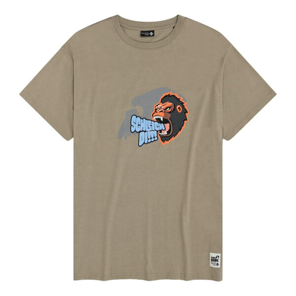 Bavarian Caps T-Shirt "King Kong" - beige